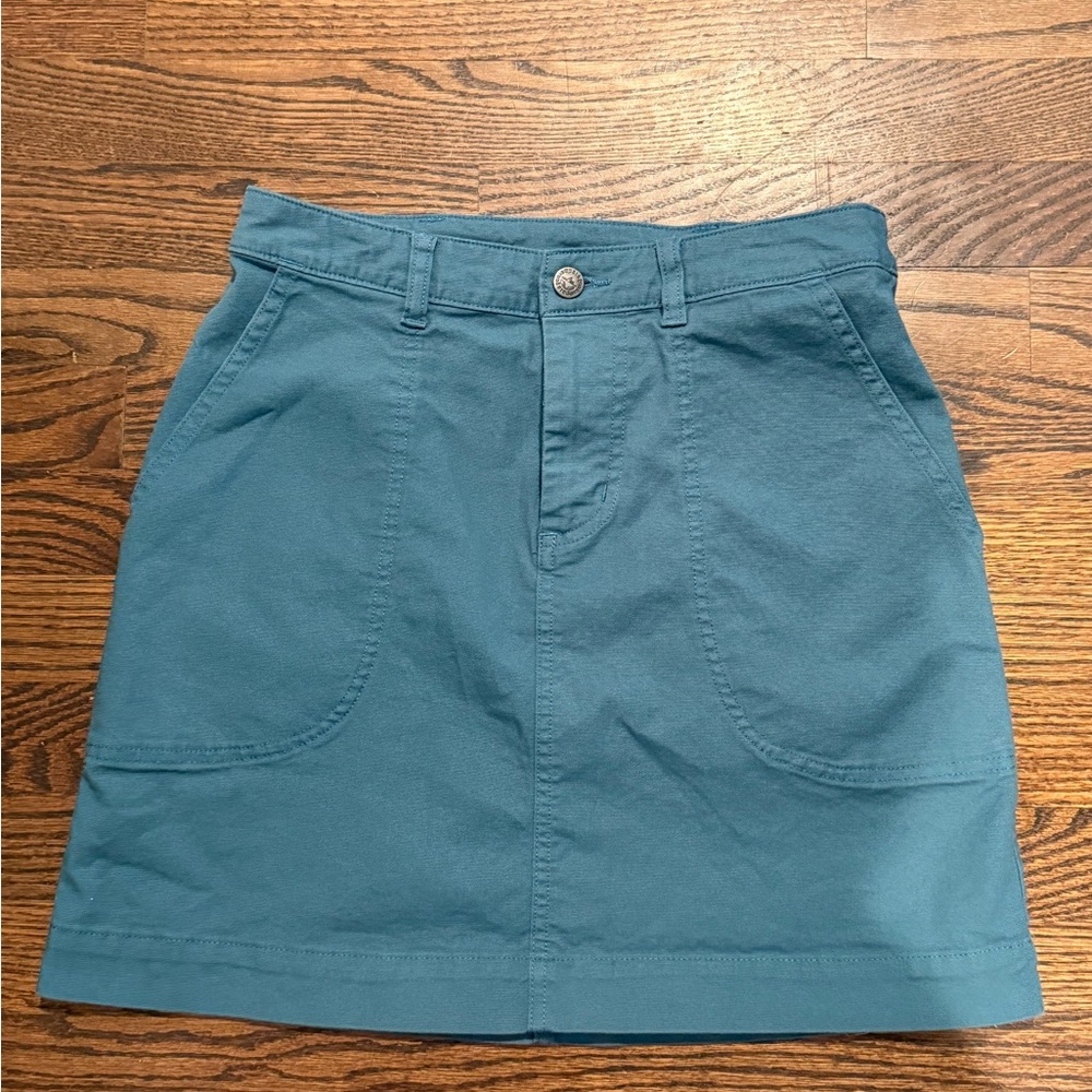 Patagonia Blue Mini Skirt